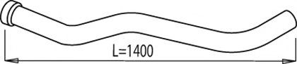 DINEX 68154 Exhaust Pipe